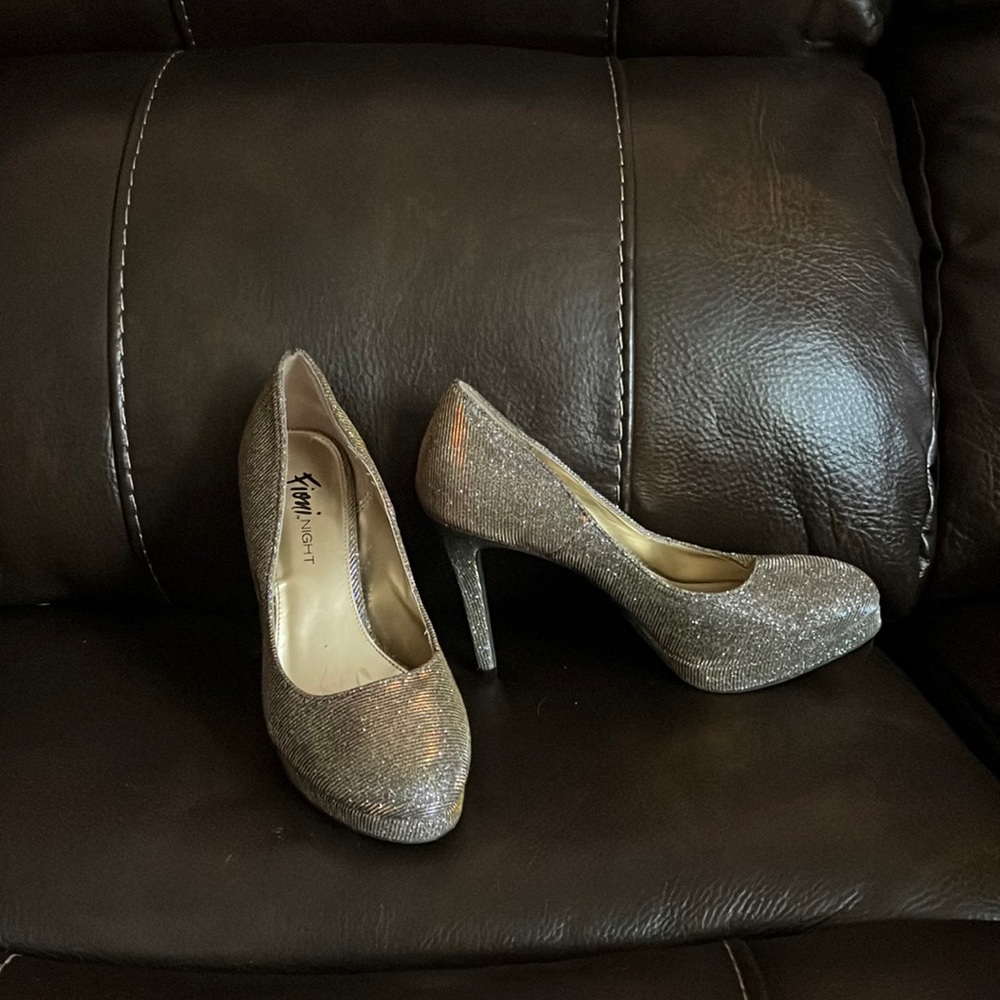 Gold/silver Fioni Night Heels